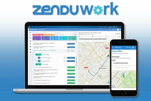 ZenduWork dispatching software